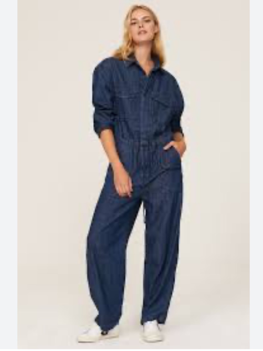 For Deblucas Only!!! Levi's Navy Blue Baggy Denim Jumpsuit